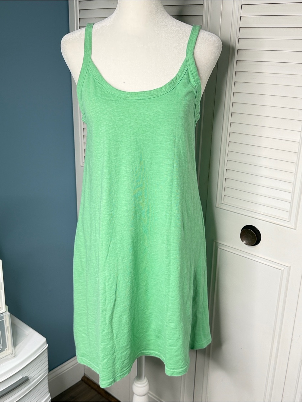 Universal Thread Mint Green Tank Top Dress Womens Small Sleeveless Knit Mini